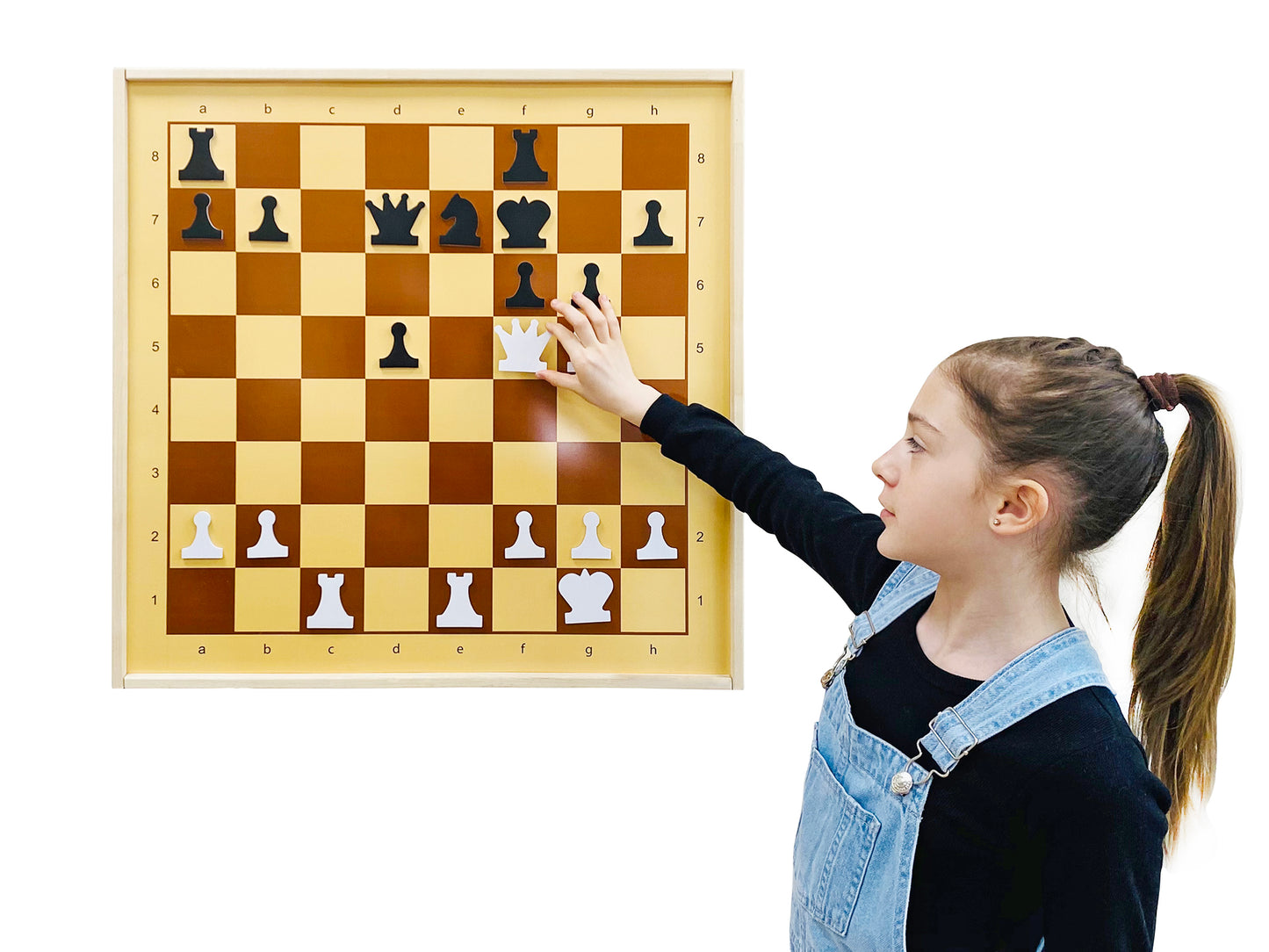Игра настольная Шахматы демонстрационные магнитные