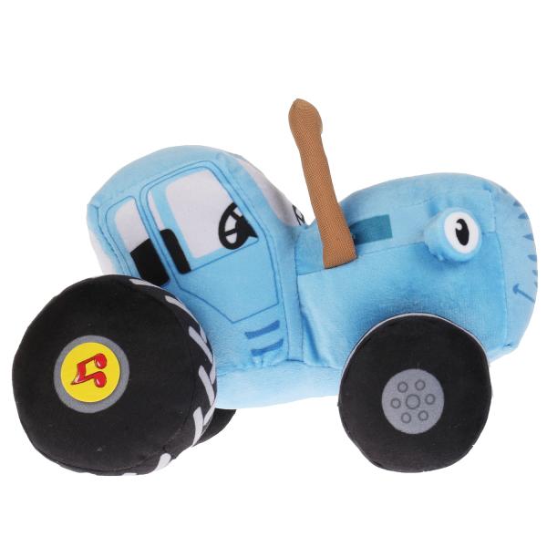 4680107916686 Игрушка мягкая Синий ТРАКТОР 20см, муз. чип, в пак МУЛЬТИ-ПУЛЬТИ в кор.24шт C20118-20