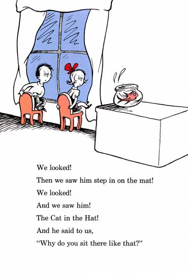 The Cat in the hat (Dr. Seuss) Кот в шляпе (Доктор Сьюз) /Книги на английском языке