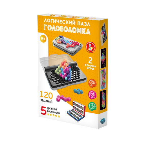 Игра головоломка "Логический пазл" 3D Учись играя