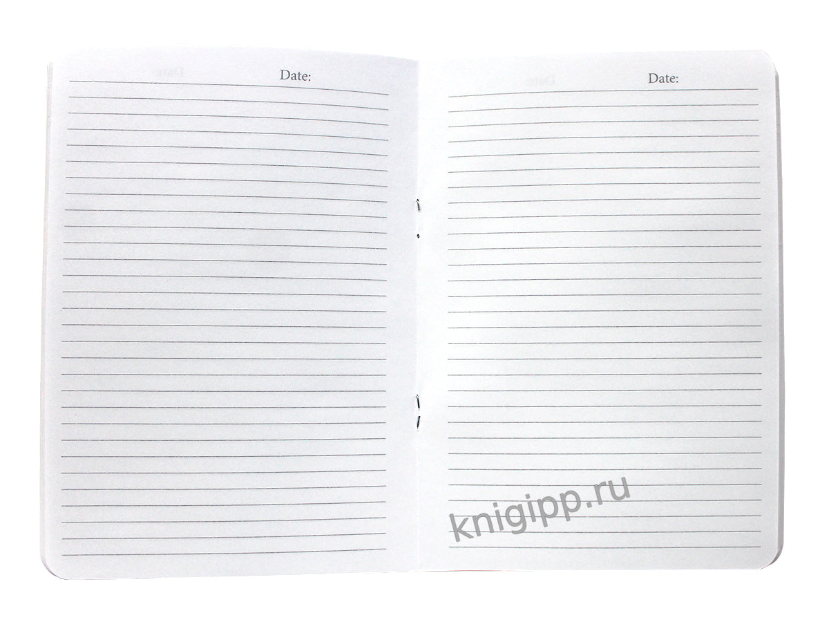 Gatto Rosso. Блокнот в линию Звёздный Notebook. НА БЕРЕГУ