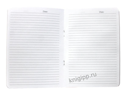 Gatto Rosso. Блокнот в линию Звёздный Notebook. НА БЕРЕГУ