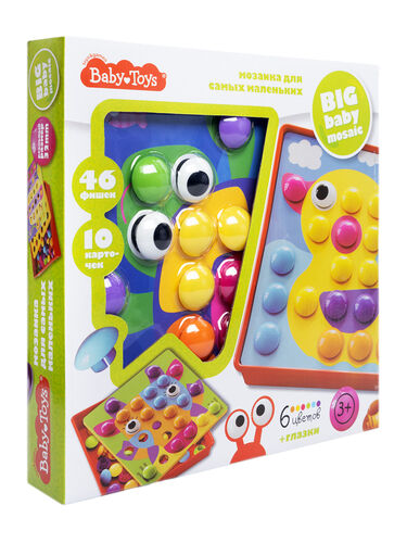 Мозаика для самых маленьких "Уточка" 46 эл Baby Toys