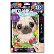 Кристальная мозаика 17*23 см бульдог МУЛЬТИ АРТ в кор.100шт