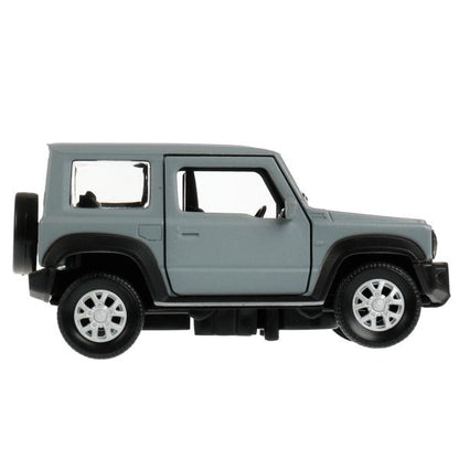 JIMNY-12FIL-GY335446 Машина металл SUZUKI JIMNY 11,5 см, двер, баг, инер, сер, кор. Технопарк в кор.
