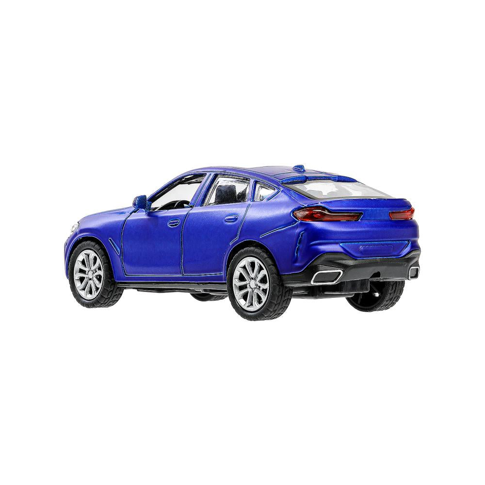Модель металл BMW X6 10 см, двери, инерция Технопарк в кор.2*120шт