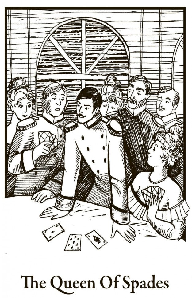 The Queen of Spades ; The Daughter of The Commandant = Пиковая дама ; Капитанская дочка