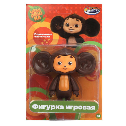 Фигурка Чебурашка фигурка чебурашка 8 см, пластик, блистер ИГРАЕМ ВМЕСТЕ в кор.2*36шт