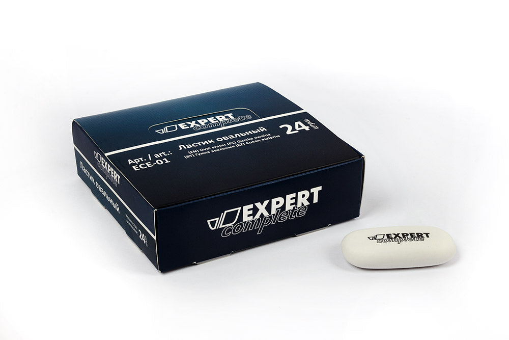 "Expert Complete" Ластик овальный, термопластичная резина, ECE-01 6х3х1 см . шоу-бокс .