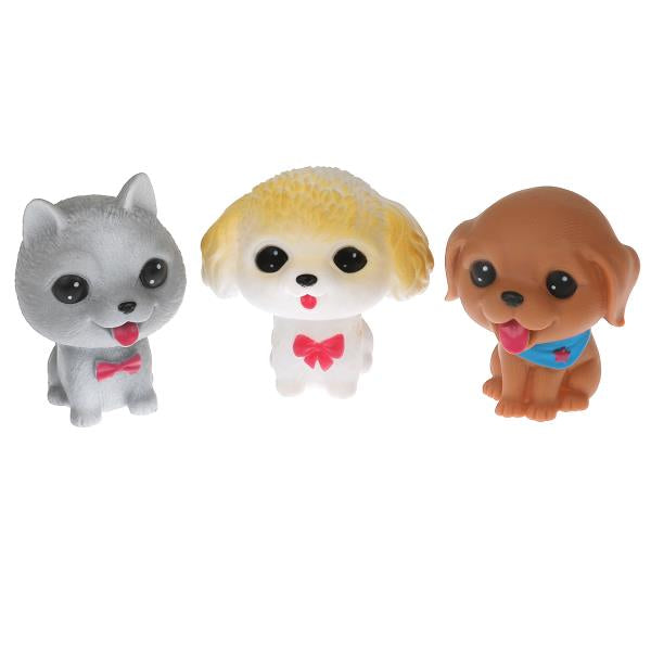Игрушка для ванны собачки сетка, хенгтег КАПИТОШКА в кор.4*144шт