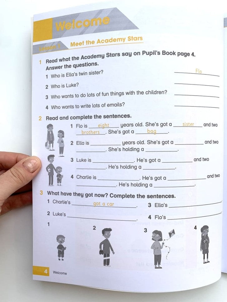 Academy Stars 3 Level 3 Pupil’s Book with online resources Учебник уровень 3