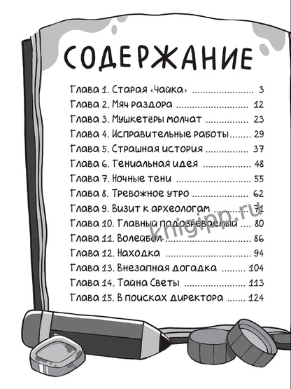 ДЕТСКИЙ ДЕТЕКТИВ С КОМИКСОМ. Светка Королёва и три мушкетёра. Проклятое место