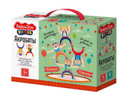 Игра настольная "Акробаты" серия Baby Toys Games 24 шт