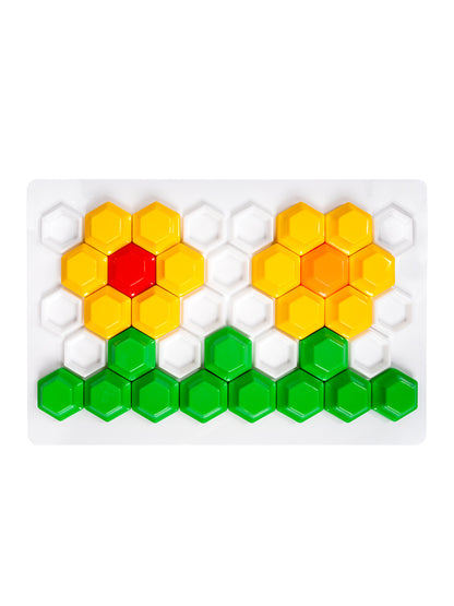 Мозаика шестигранная d40/60 эл Baby Toys