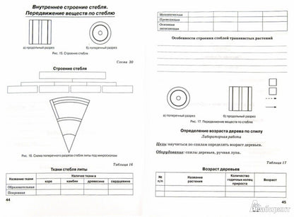 Биология 5кл Растения (Рабочая тетрадь)