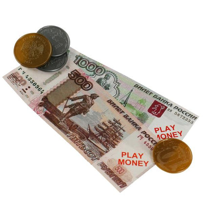 Деньги игровые для касс с лотком, блист.20,5*25,5*2см ИГРАЕМ ВМЕСТЕ в кор.2*144шт