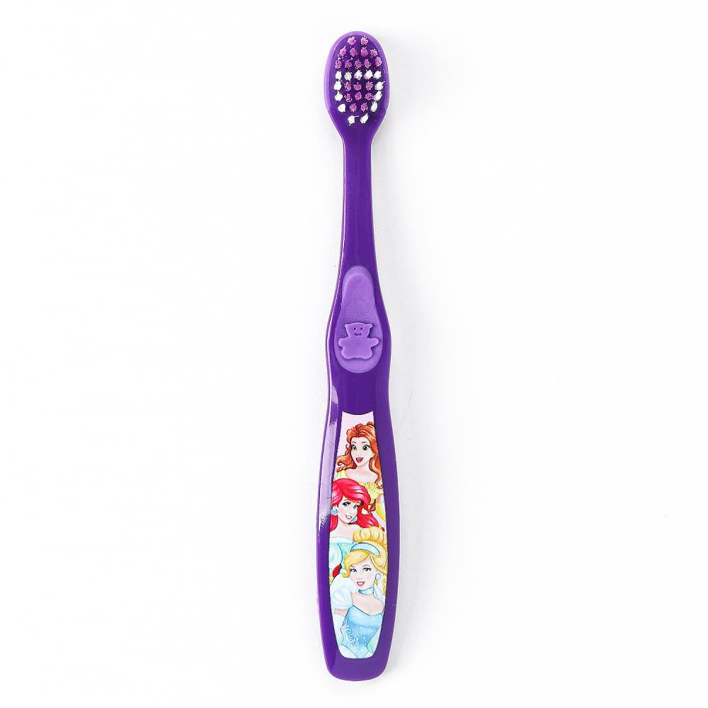 Зубная щетка фигурная для детей милая принцесса феолетовая MASTER DENT в кор.24*12шт