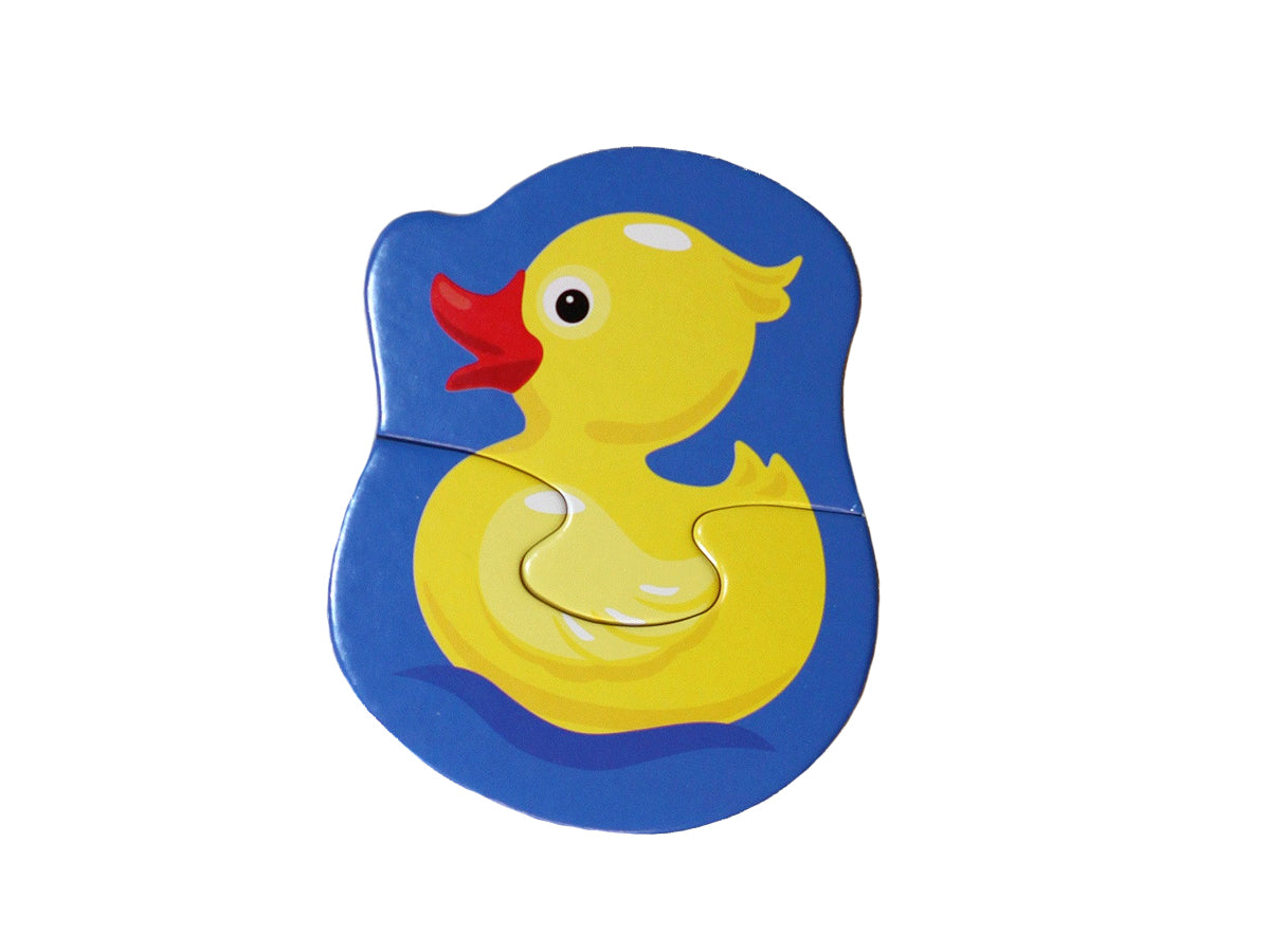 Пазлы контурные Половинки "Домашние животные" Baby Toys (8 карт. 16 эл)