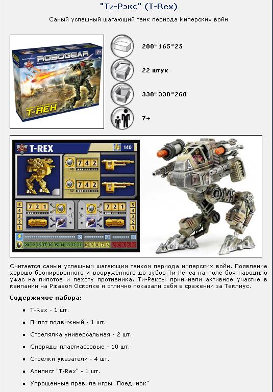 Сборная модель ТХ.Robogear "HUNTER" (Хантер)