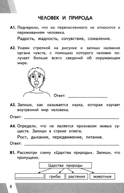 Окружающий мир. 3 класс. Контрольные измерительные материалы. Всероссийская проверочная работа
