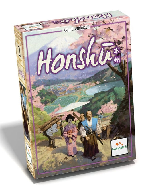 Наст. игра "Honshu" (Хонсю) (правила на английском языке по qr коду)