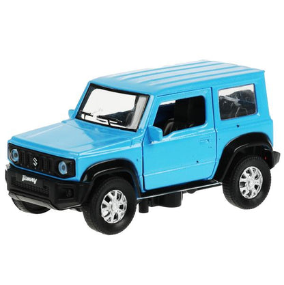 Технопарк. Модель "Suzuki Jimny" металл 11,5 см, двери, багаж, инерц, синий, арт.JIMNY-12-BUBK