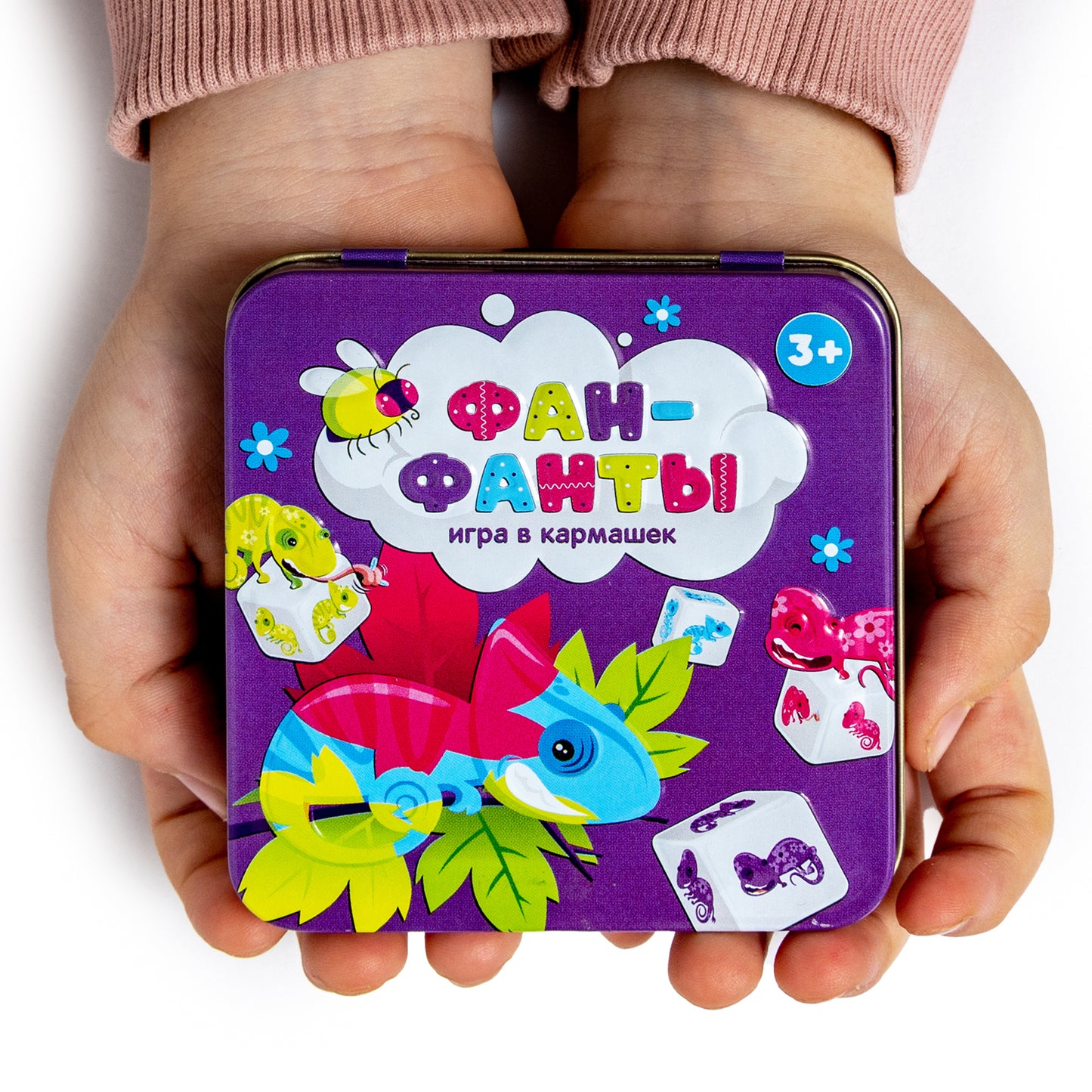 Игра настольная "Фан-фанты" (жестяная коробочка) в кор.42шт