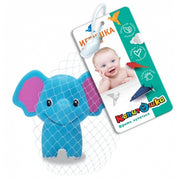 Игрушка для ванны слоненок 10 см, в сетке, КАПИТОШКА в кор.2*240шт