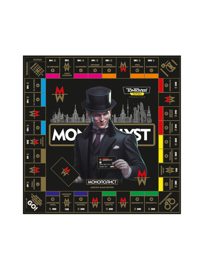 Игра экономическая "Монополист. Black Edition" с терминалом для карт Tom Toyer