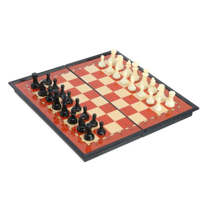 Шахматы магнитные 19,5*3,2*10см ИГРАЕМ ВМЕСТЕ в кор.2*72шт