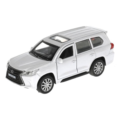 Машина металл CHEVROLET TAHOE/LEXUS LX570 12 см,двер,багаж,инерц,ассорт. Технопарк уп-12шт в кор.6уп