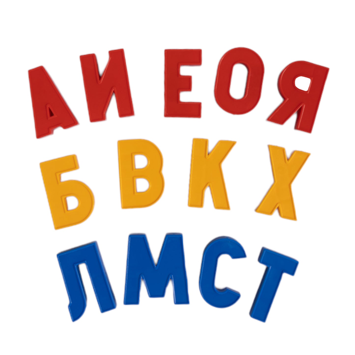 00845 Магнит. азбука Н=35мм синяя