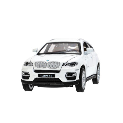 Машина металл свет-звук BMW X6, 15,5 см, двери, капот, багажник, инерция Технопарк в кор.2*24шт