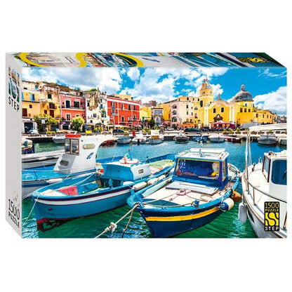 83076 Мозаика "puzzle" 1500 "Прочида, Италия"
