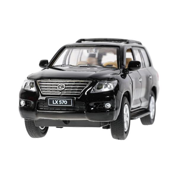 Машина металл свет-звук LEXUS LX570, 14,7 см, двери, багажник, инерция Технопарк в кор.2*24шт