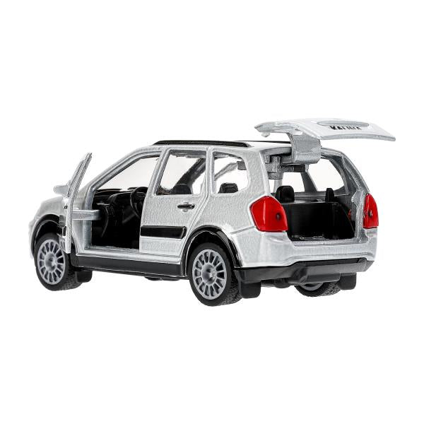 Машина металл LADA kalina cross 12 см, дв, багаж, инерц., кор. Технопарк в кор.2*24шт