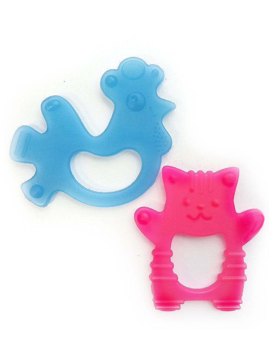 Прорезыватели комплект "Котик и Петушок" Baby Toys