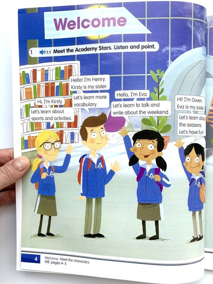 Academy Stars 2 Level 2 Pupil’s Book with online resources Учебник уровень 2