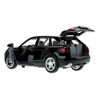 Машина металл свет-звук PORSCHE cayenne, 15 см, двери, багажник, инерция Технопарк в кор.2*24шт