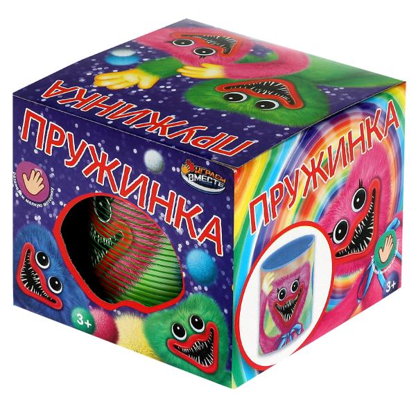 Игра пружинка, монстры, кор.8*7*8см ИГРАЕМ ВМЕСТЕ в кор.2*180шт