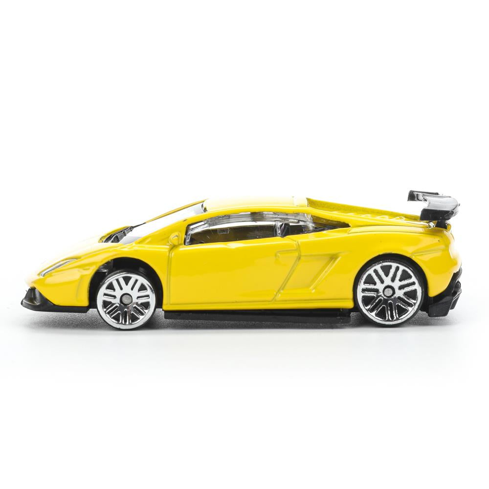 Машина металл lamborghini lp-570, длина 7 см, желтый Технопарк в кор.144шт