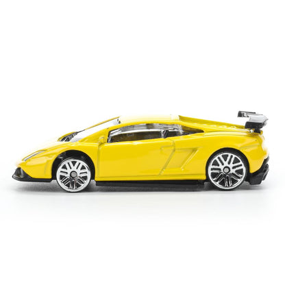 Машина металл lamborghini lp-570, длина 7 см, желтый Технопарк в кор.144шт