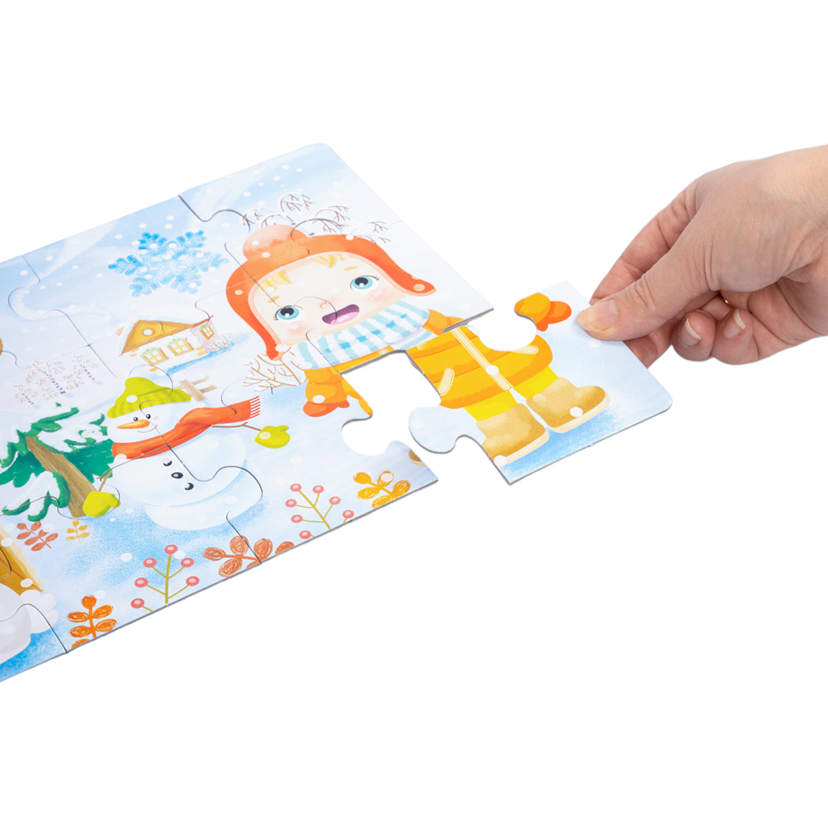 Пазл First Puzzle 4 в 1 "Времена года" Baby Toys