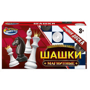 Играем вместе. Шашки магнитные 17,5*9*3 см, в кор. арт.2204K0883-R