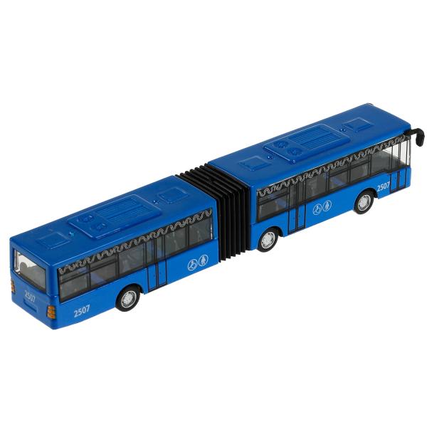 1428860-R3336503 Модель металл АВТОБУС 18 см, инерция. кор. Технопарк в кор.2*96шт