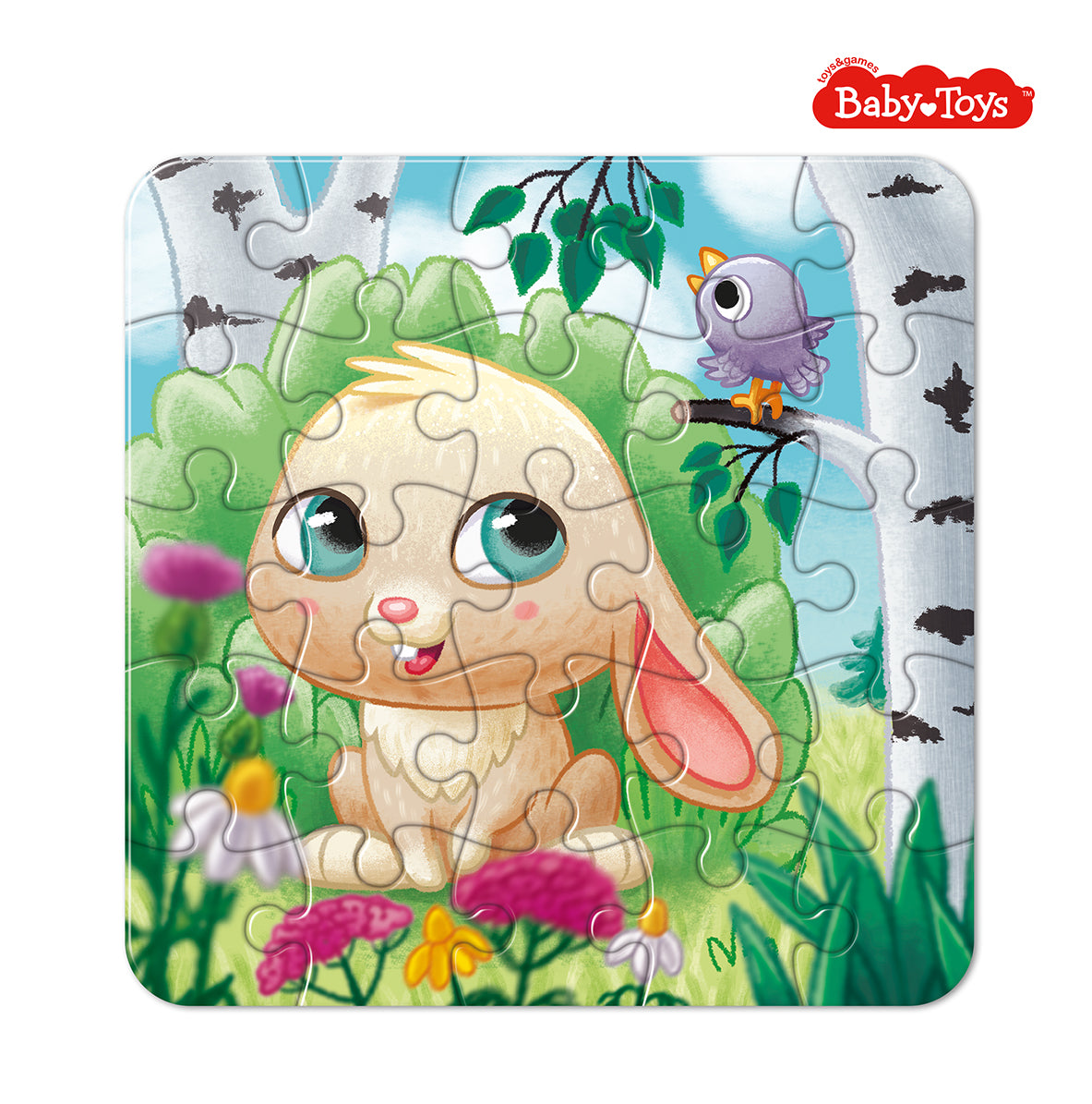 Пазл First Puzzle "Зайчонок" (25 эл) Baby Toys