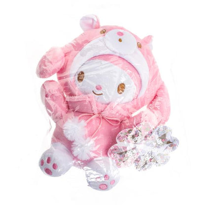 Игрушка мягкая Kuromi San RIO зайка мелоди 17см без чипа в пакете МУЛЬТИ-ПУЛЬТИ в кор.24шт