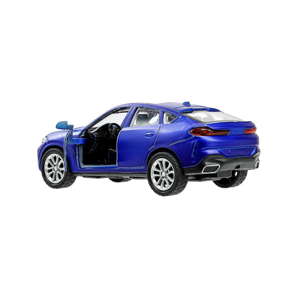 Модель металл BMW X6 10 см, двери, инерция Технопарк в кор.2*120шт