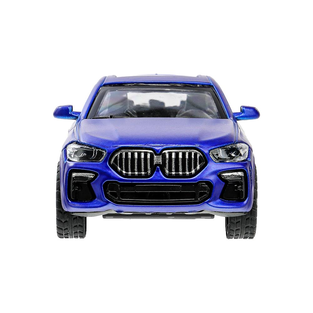 Модель металл BMW X6 10 см, двери, инерция Технопарк в кор.2*120шт