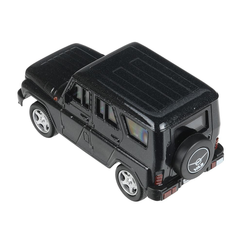 Машина металл UAZ ХАНТЕР длина 10,5 см, инерция, темно-серый, кор. Технопарк в кор.2*36шт